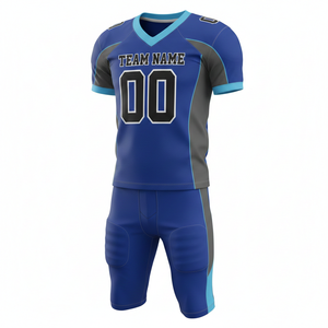 Conjunto de Uniforme de Fútbol Americano Sublimado Personalizado, Camiseta y Pantalones - Product Image 2