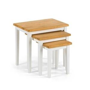Mesa auxiliar de madera hecha a mano con artesanía única para dormitorio, sala de estar e interiores inspirados en casas rústicas - Product Image 1