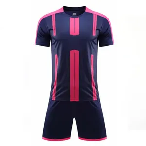 Gran oferta, uniforme de camiseta de fútbol personalizado OEM para adultos, ropa de fútbol transpirable de secado rápido de alta calidad con estilo de conjuntos de impresión de logotipo - Product Image 4