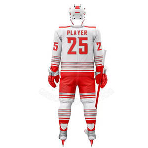 Ropa deportiva, uniformes de hockey sobre hielo sublimados para parches personalizados, fácil de usar, conjunto de uniformes de hockey sobre hielo transpirables - Product Image 6