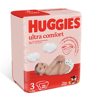 ซื้อผ้าอ้อมเด็กฮักกี้ส์ อัลตร้า คอมฟอร์ท 52 ชิ้น ไซส์ 6 สำหรับเด็กทารก ดีไซน์ระบายอากาศสบาย ลายดิสนีย์ มีสินค้าพร้อมส่ง จัดส่งรวดเร็ว - Product Image 1