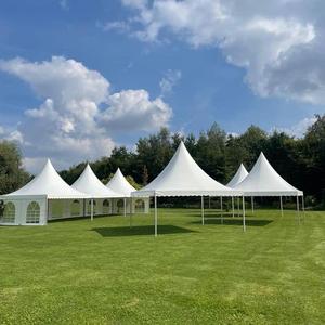 Chalet de jardin 5x5m 6x6m 20x20 ft Tente pagode pour mariage, événement, exposition pour <span class=keywords><strong>location</strong></span>, événement, fête de mariage - Product Image 1