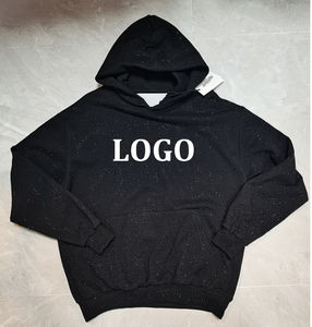 Sweat-shirts d'hiver pour hommes, personnalisés, double couche, polaire à l'intérieur, coton French Terry à l'extérieur, respirants, vintage, lavés à la pierre - Product Image 1