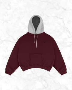 2025ใหม่มีฮู้ด500 GSM สำหรับทุกเพศเสื้อฮู้ดปักลายเฮฟวีเวตสีดำไม่มีฮู้ดสำหรับผู้ผลิต - Product Image 2