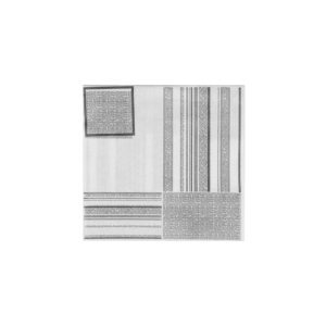 Tovaglioli Neri 40x40cm con Stampa Campos, Bambutex Naturale, 600 Pezzi, B2B - Product Image 1