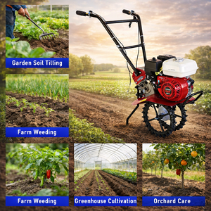 <span class=keywords><strong>Motoculteur</strong></span> puissant E-XIAPU avec <span class=keywords><strong>moteur</strong></span> <span class=keywords><strong>Honda</strong></span> Gx200 - Cultivateur de sol robuste pour jardin - Product Image 3