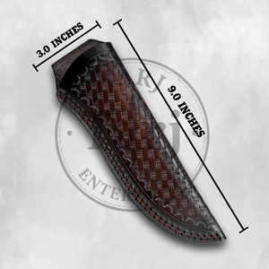 Funda de Cuero para Cuchillo de Caza de Acero al Carbono, Impermeable, Duradera, Hecha a Mano, Personalizable, OEM B2B, OFERTA - Product Image 5