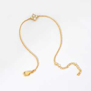 Lotus Sterling Silver <b>Gemstone</b> <b>Bracelet</b> in Gold/Silver/Rose Gold - Product Image 4