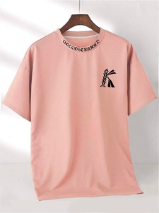 Custom Oversized Screen Printed <b>Logo</b> T-Shirt for Men 100% Cotton Breathable Streetwear Outdoor Style Tee - Product Image 2