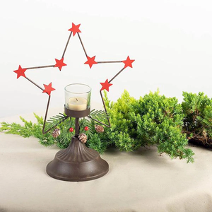 Exclusive wrought iron Tea Light candle holder with vintage black finished & intricate for premium home decor & ambiance setting - Product Image 4