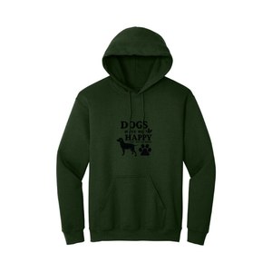 Chaqueta de lana con capucha para mujer de invierno con bolsillo de canguro Estampado de animales Colores personalizables Logotipo frontal Diseño forrado - Product Image 5