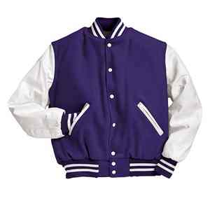 Veste universitaire en toile de polyester/coton pour homme, personnalisée avec broderie OEM, à capuche, matelassée, respirante, pour l'hiver - Product Image 5