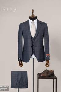 Costume pour homme Sharp Look 80 Laine 20 Polyester Slim Fit pour les affaires et les présentations - Product Image 6