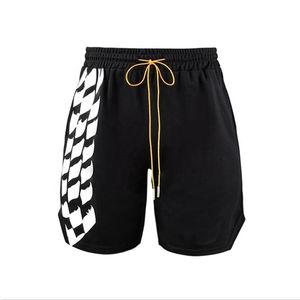 2024 Top Trending Blue Basketball <b>Shorts</b> Wholesale Custom Double Mesh Layer Street Jogger with Vintage <b>Decoration</b> - Product Image 6