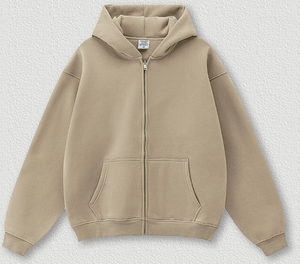 Fabricants de sweats à capuche à fermeture éclair intégrale pour hommes, de haute qualité, personnalisés, en gros, avec impression et broderie, pour vêtements personnalisés - Product Image 5