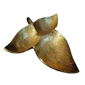 Leaf Design Tabletop Decorating <b>Dessert</b> and Pasta Bowl Superior Quality Brass Material Kitchen Serving Bowls in Lowest Price - Product Image 1