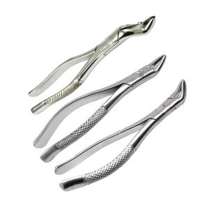 Ensemble de pinces d'extraction dentaire en acier inoxydable 3 pièces Instruments dentaires chirurgicaux - Product Image 1