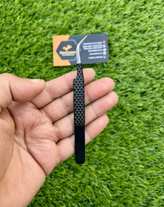 Tốt nhất cô lập Lash Tweezer cho lông mi mở rộng Bạc nhọn <span class=keywords><strong>tip</strong></span> sợi tỏa sáng màu Đen Kim Cương Grip làm bằng thép không gỉ - Product Image 1