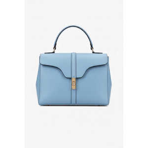 Sac à main structuré en cuir véritable Ruga AP IDEA MODA Nero Fabriqué en Italie Art. 26111 - Product Image 3