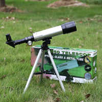 Luger 36050 Professional Astronomical Monocular Telescope BAK4 Prism 60x Magnification 70mm Objective Lens FMC Coating