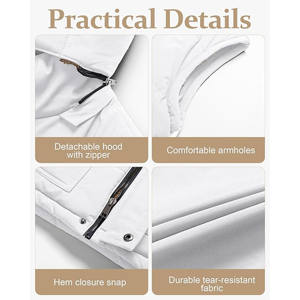 2025/2026 Custom <b>Women's</b> Woven Puffer Vest Jacket Plain Dyed Breathable Quick Dry Warm Turtleneck <b>Winter</b> for Casual Outdoor Use - Product Image 4