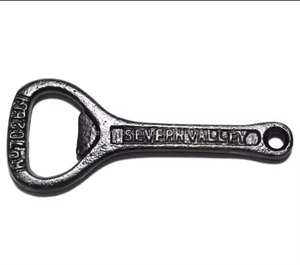 Barres et magasins de bière de tendance supérieurs faits à la main durables bouteille Opining bouteille vis outils de table ouvre-couvercle couleur argent poli - Product Image 2