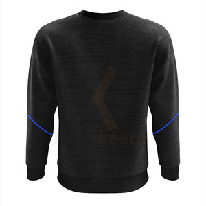 Pull à col rond en polaire de polyester brossé, vêtements de sport unisexe, écologique, respirant, léger, couleur et taille personnalisées, pull GAA - Product Image 2