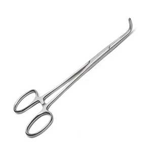 High Quality <b>Stainless</b> <b>Steel</b> <b>Angled</b> Dissecting Ligature Forceps Reusable Surgical Baby Mixters Artery Forceps Instrument Set - Product Image 6