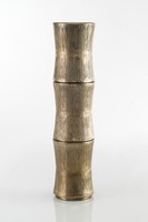 N SONS INNOVATION Objet décoratif Art Déco fait main de haute qualité ressemblant à un vase métallique en trois segments d'aluminium empilés