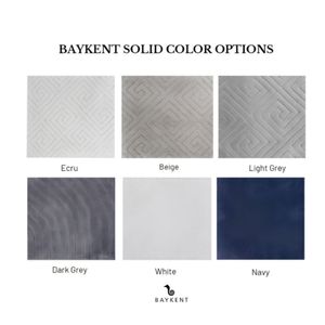 Salvor <b>Light</b> Grey 70x120cm Beige Woven Yarn Dyed Jacquard Abstract <b>Bath</b> Rug-Shower Rug Mats Custom Production - Made In Turkey - Product Image 3