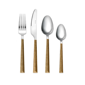 Juego de Cubiertos de Acero Inoxidable Ecológicos al por Mayor, OEM ODM Personalizado para Regalos, Fiestas de Navidad, Postres y Bocadillos, Más Vendidos - Product Image 1