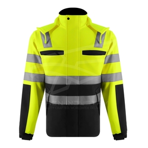 Best Price Hi Vis <b>Reflective</b> Lightweight Safety <b>Jacket</b> <b>Men</b> Breathable Hi Vis Safety <b>Men's</b> <b>Jackets</b> - Product Image 1