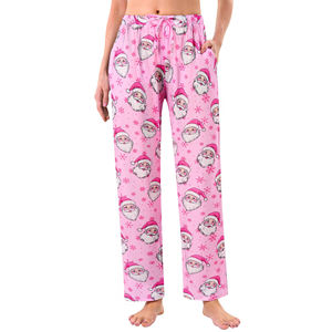 Pantalon de survêtement de Noël de luxe pour femme, élégant, avec cordon de serrage, en polyester, chaud et doux - Product Image 1