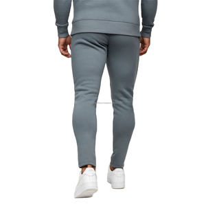 Pull en molleton personnalisé à col montant et à lettres imprimées tendance pour hommes - Product Image 5