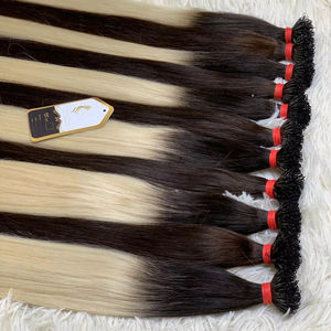 เครื่องต่อผมมนุษย์เคราติน6D บริสุทธิ์เวียดนามผ้าสองชั้นนุ่มสลวยน้ำหนักเบา - Product Image 1