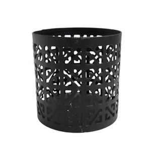 Bougeoir votif en verre texturé de marbre bleu de concepteur de luxe décoratif à la maison bougeoir de style classique fait à la main - Product Image 2