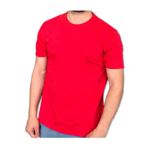 เสื้อยืดพิมพ์ลายโลโก้แบบยูนิเซ็กซ์ คุณภาพสูง ผ้าฝ้าย 100% น้ำหนักเบา สีพื้น คละแบบ ขายส่ง เสื้อผ้าผู้ชาย พิมพ์ลายได้ตามต้องการ - Product Image 4