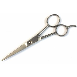 Tijeras de peluquero de estilo alemán, hoja curva de acero inoxidable con punta afilada de Pakistán, fabricante de herramientas de belleza - Product Image 5