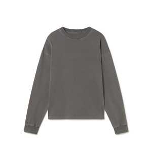 Sudadera Personalizada con Cuello Redondo, 100% Algodón, Felpa Francesa Gris, Sudadera Extra Grande con Cuello Redondo, Sudadera de Lujo Estilo Urbano - Product Image 5