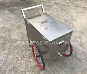 Carrito de Helados Contemporáneo, Congelador Móvil para Helados, Bebidas Frías, Carrito de Venta Ambulante de Agua Helada - Product Image 2