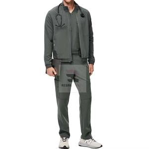Vente chaude Gommage Infirmière Vestes Médical Scrubs Veste Polaire Veste Personnalisée - Product Image 2
