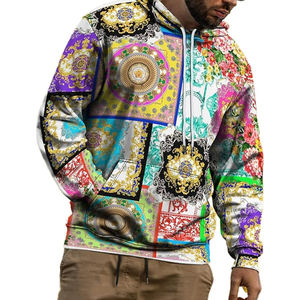 Offre Spéciale nouveauté pulls à capuche pour hommes Style Unique respirant hommes sweats à capuche dans le meilleur matériau coton mélangé - Product Image 5