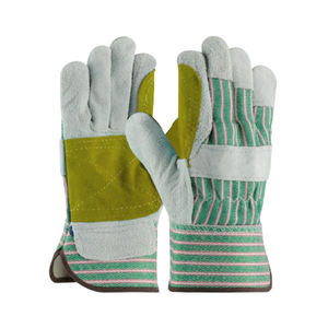 Gants de travail en cuir de vachette personnalisés Gants de travail unisexes confortables et durables Gants imperméables compatibles avec l'écran tactile - Product Image 3