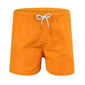 Pantalones cortos deportivos informales para hombre de primavera y verano, pantalones cortos deportivos holgados de gran tamaño, pantalones cortos de playa de Color sólido de secado rápido, pantalones cortos de playa holgados - Product Image 5