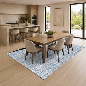 Alfombra Chenille LXDP-0898 de RUGS DEPOT, Multicolor, Neutral, Tradicional, Oriental, Impresa Digitalmente, Lavable a Máquina, Antideslizante, Venta al Por Mayor - Product Image 4
