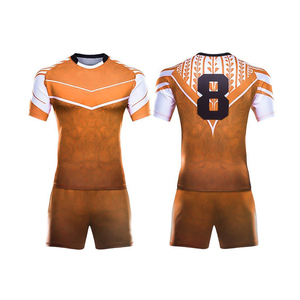 2024 personnalisé conçu hommes Rugby Sportswear usine en gros uniforme Shorts chemises maillots du Pakistan personnalisé pour les adultes - Product Image 1