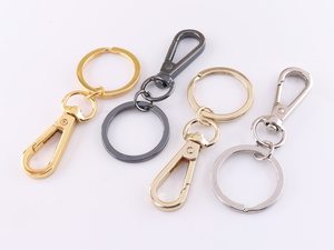 Eco-Friendly Simple Keychain <b>Lobster</b> <b>Clasp</b> Hook DIY Jewelry Making Supplies - Product Image 3