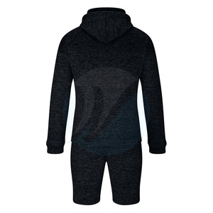 Vêtements d'hiver personnalisés pour hommes Hoodies Short Set Apparel Clothing New Design Men Hoodies Short Set - Product Image 2