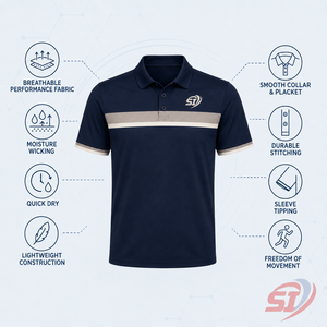 Camiseta Polo Deportiva Personalizada para Hombre, de Secado Rápido y Transpirable, Fabricante de Ropa Deportiva para Equipos - Product Image 5