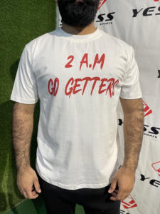 เสื้อยืดผู้ชายพิมพ์ลาย DTG คุณภาพสูง ราคาถูก ผ้าฝ้ายทนทาน แห้งเร็ว แขนสั้น MOQ ต่ำ มีทุกขนาด - Product Image 3